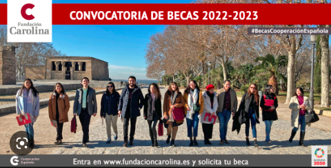 BECAS FUNDACIÓN CAROLINA 2023